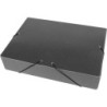 Carpeta proyectos liderpapel folio lomo 70mm carton gofrado gris