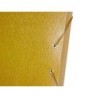 Carpeta proyectos liderpapel folio lomo 30mm carton gofrado amarilla