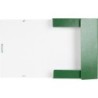 Carpeta proyectos liderpapel folio lomo 50mm carton gofrado verde