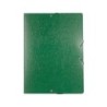 Carpeta proyectos liderpapel folio lomo 30mm carton gofrado verde