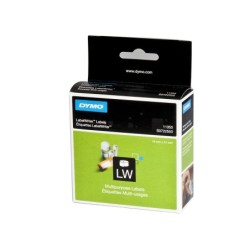 Etiqueta adhesiva dymo 11355 -tamaño 19x51 mm para impresora 400 500 etiquetas uso multifuncion