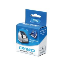 Etiqueta adhesiva dymo 11353 -tamaño 24x12 mm para impresora 400 1000 etiquetas uso multifuncion