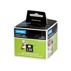 Etiqueta adhesiva dymo 99015 -tamaño 70x54 mm para impresora 400 320 etiquetas uso diskette