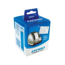 Etiqueta adhesiva dymo 99012 -tamaño 89x36 mm para impresora 400 260 etiquetas uso direcciones papel c/2