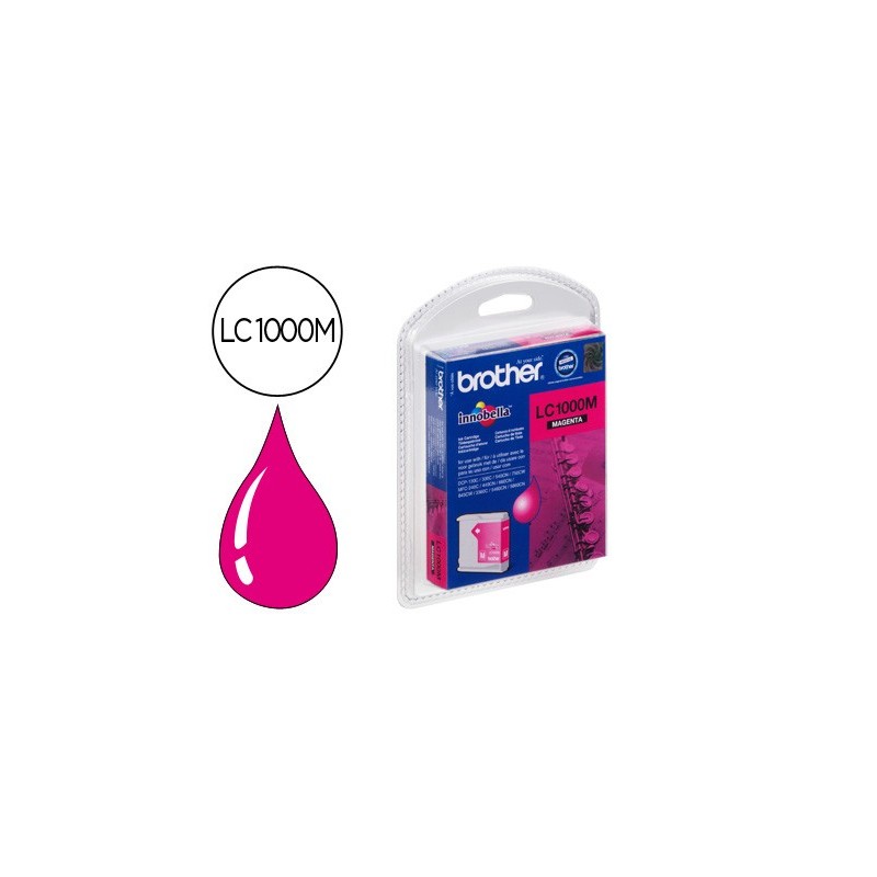 Ink-jet brother lc-1000m magenta