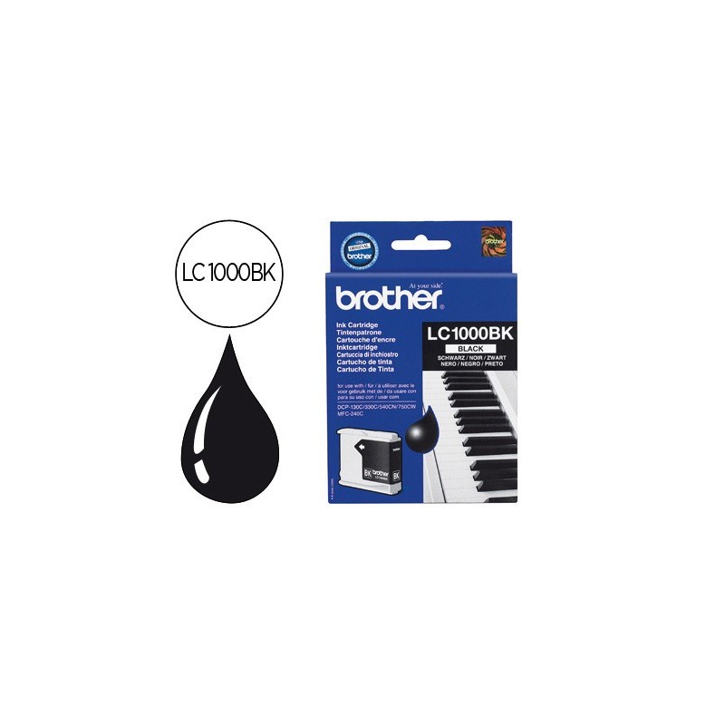 Ink-jet brother lc-1000bk negro