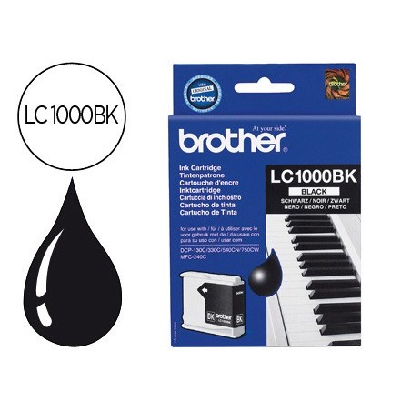 Ink-jet brother lc-1000bk negro
