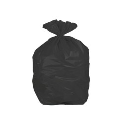 Bolsa basura domestica negra 54x60 galga 100 rollo de 25 unidades