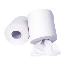 Papel secamanos 2 capas 199 mm x 135 mt mandril 70 mm diametro 197 mm