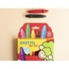 Lapices cera giotto super bebe caja de 10 colores surtidos  sacapuntas