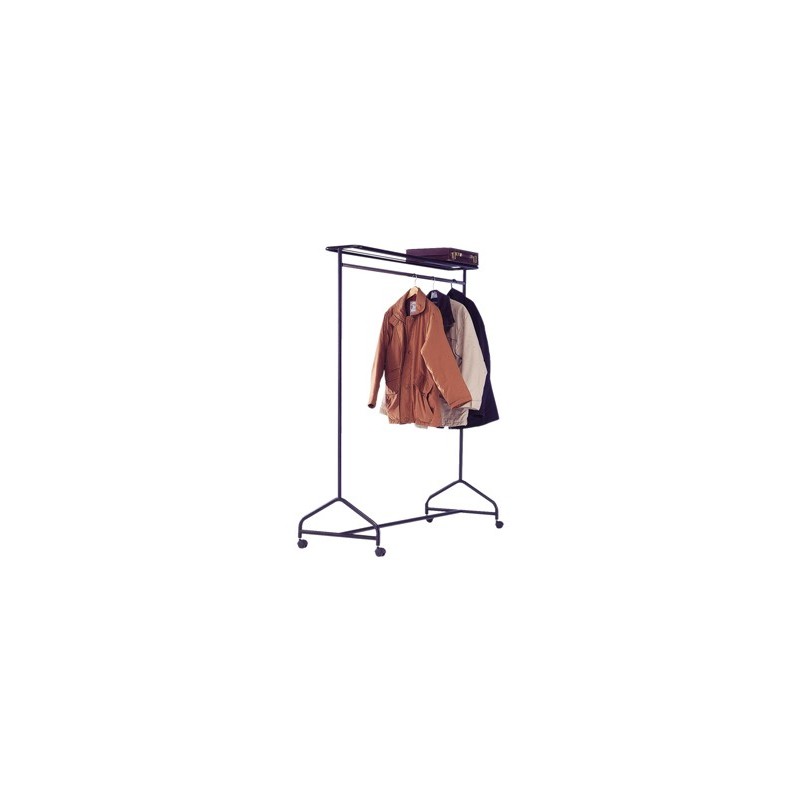 Vestidor portatil con repisa capacidad para 40 perchas