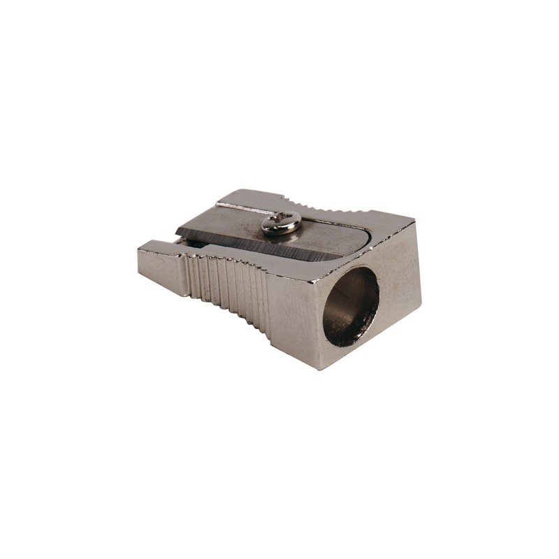 Sacapuntas q-connect metalico 1 uso cuña
