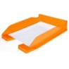 Bandeja sobremesa plastico q-connect naranja transparente 240x70x340 mm