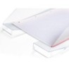 Bandeja sobremesa plastico q-connect transparente 240x70x340 mm