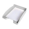 Bandeja sobremesa plastico q-connect gris opaco 240x70x340 mm