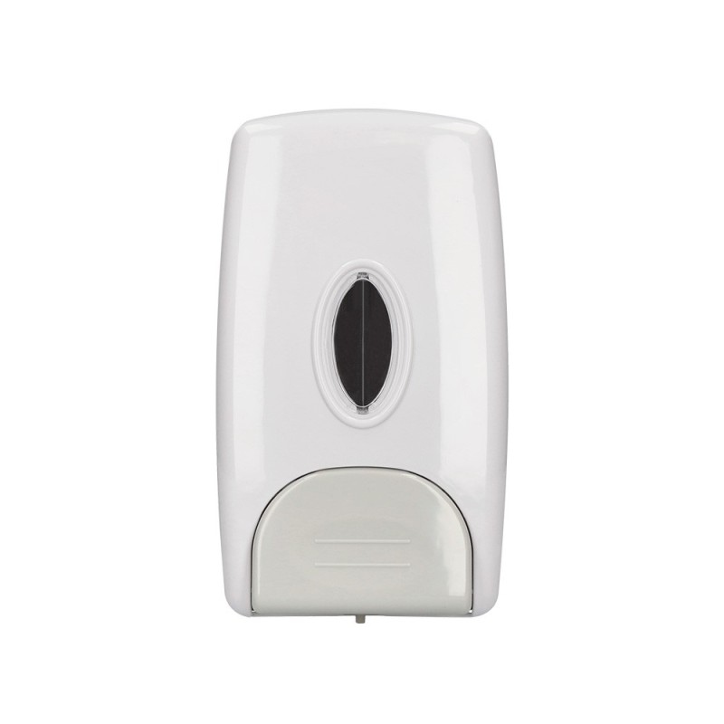 Dispensador para gel y jabon q-connect manual 13,5x23,5x9,5 cm