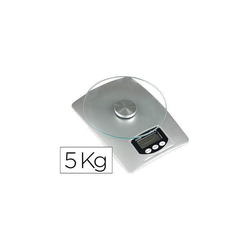 Pesacartas oficina q-connect electronico 5000 gr