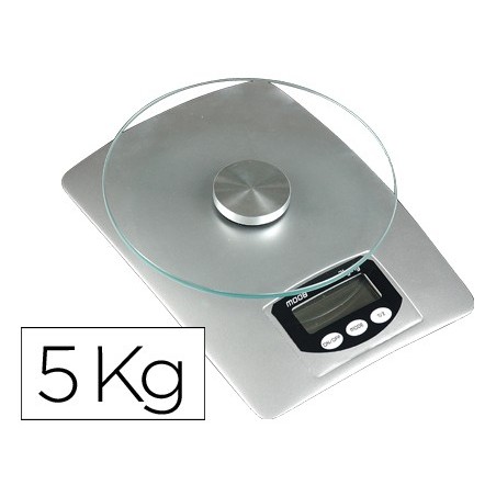 Pesacartas oficina q-connect electronico 5000 gr