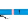 Portaplanos plastico liderpapel diametro 6 cm extensible hasta 80 azul