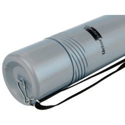Portaplanos plastico liderpapel diametro 6 cm extensible hasta 80 gris