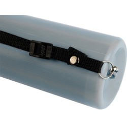 Portaplanos plastico liderpapel diametro 6 cm extensible hasta 80 gris