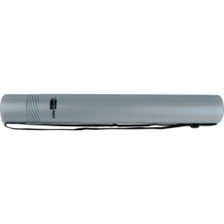 Portaplanos plastico liderpapel diametro 6 cm extensible hasta 80 gris
