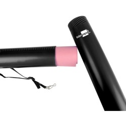 Portaplanos plastico liderpapel diametro 6 cm extensible hasta 80 negro