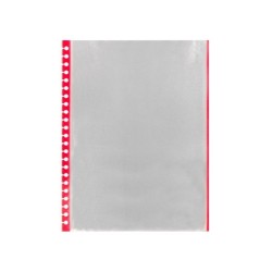 Recambio funda liderpapel intercambiables din a4 bordes surtidos bolsa de 10 unidades