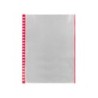 Recambio funda liderpapel intercambiables din a4 bordes surtidos bolsa de 10 unidades