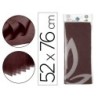 Papel seda liderpapel 52x76cm 18g/m2 bolsa de 5 hojas marron