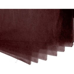 Papel seda liderpapel 52x76cm 18g/m2 bolsa de 5 hojas marron