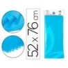 Papel seda liderpapel 52x76cm 18g/m2 bolsa de 5 hojas celeste