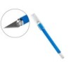 Bisturi q-connect metalico aleacion de aluminio con goma - 5 cuchillas de repuesto - blister 1 unidad