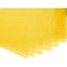 Papel seda liderpapel 52x76cm 18g/m2 bolsa de 5 hojas amarillo