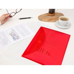Carpeta liderpapel dossier a4 cierre de velcro colores surtidos pack 102 gratis