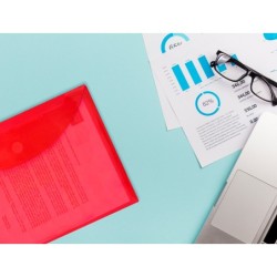 Carpeta liderpapel dossier a4 cierre de velcro colores surtidos pack 102 gratis