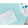 Carpeta liderpapel dossier a4 cierre de velcro transparente