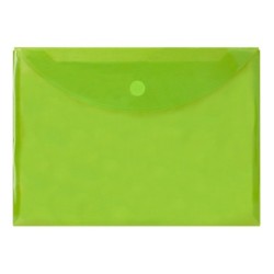 Carpeta liderpapel dossier a4 cierre de velcro verde