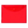 Carpeta liderpapel dossier a4 cierre de velcro roja