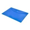 Carpeta liderpapel dossier a4 cierre de velcro azul