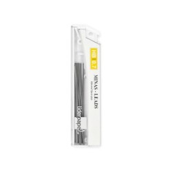 Minas liderpapel grafito 0,7 mm hb tubo de 12 minas longitud 60 mm