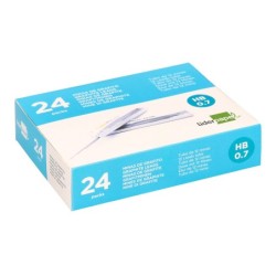 Minas liderpapel grafito 0,7 mm hb tubo de 12 minas longitud 60 mm