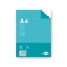 Papel liderpapel a4 8og/m2 liso paquete de 100 hojas  10 hojas gratis
