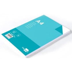 Papel liderpapel a4 8og/m2 liso paquete de 100 hojas  10 hojas gratis