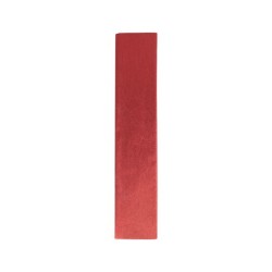 Papel crespon liderpapel 50 cm x 2.5m metalizado rojo