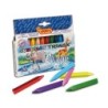 Lapices cera jovicolor triangular triwax 12 unidades colores surtidos