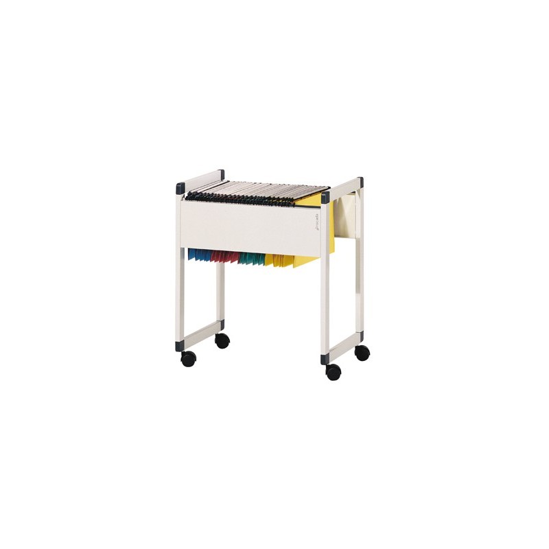 Carrito para carpetas colgantes rocada folio extensible