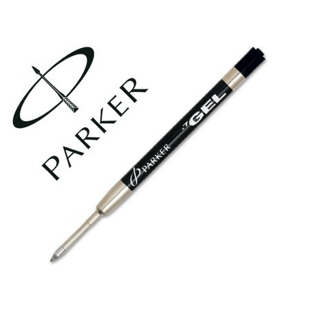 Recambio boligrafo gel parker negro