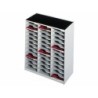 Modulo paperflow monobloques 36 casillas gris