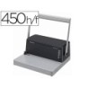 Encuadernadora para espiral fellowes esp-100 5:1 perfora 20 hojas tamaño a4 encuaderna 450h incluye alicates de corte